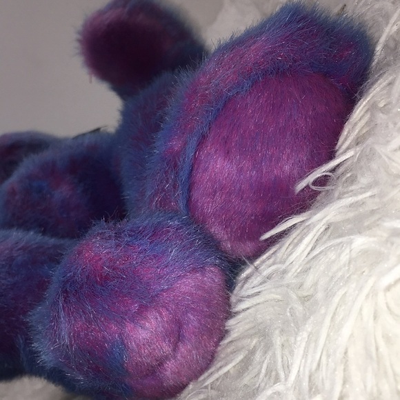 Kids TY vintage Purplebeary Beanie Classic 1999 Bear With Tag Retired - Picture 6 of 6